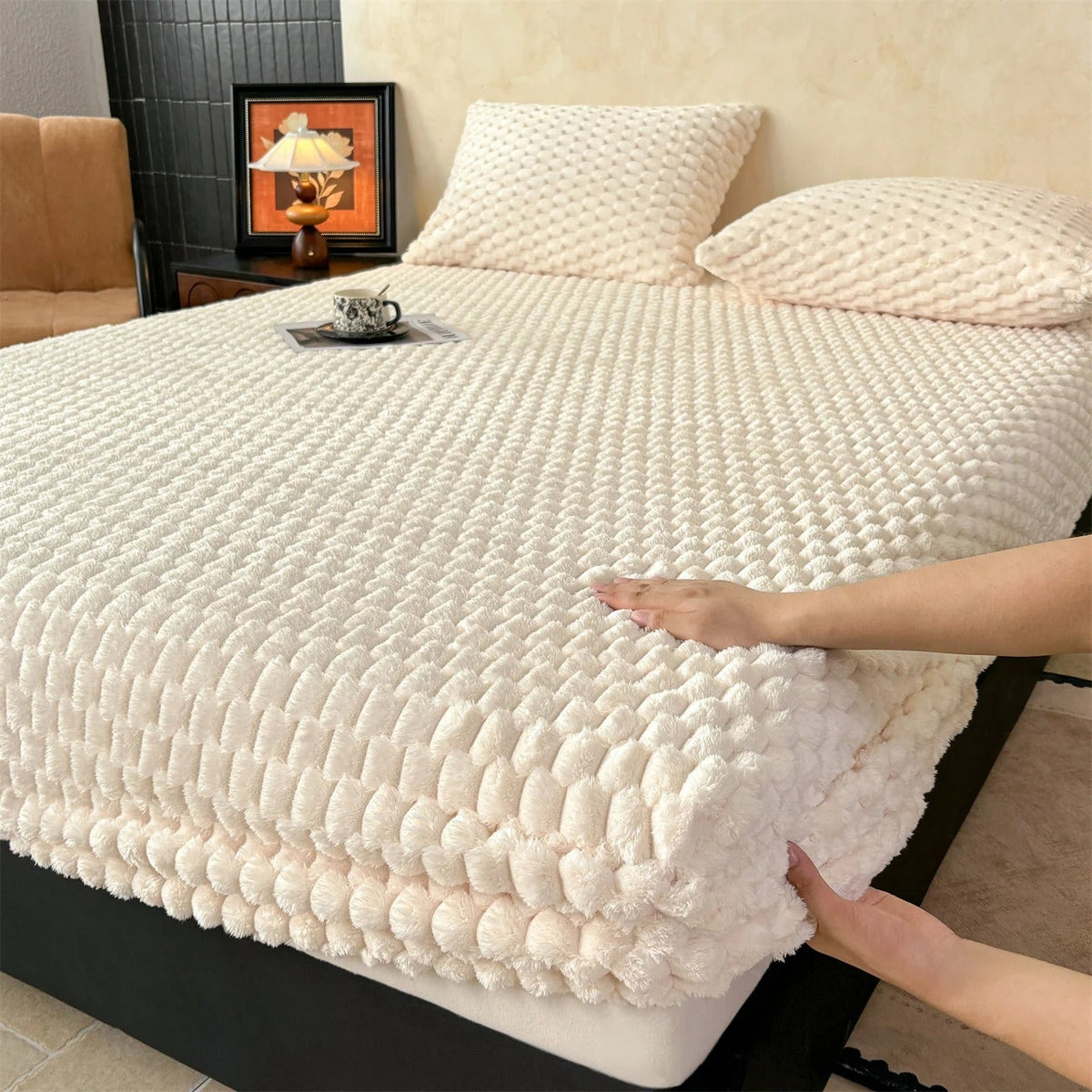 drap housse | Polaire Ultra-Doux - Splendide Maison