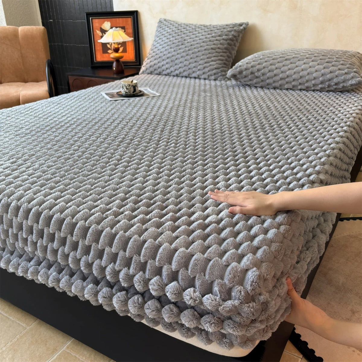 drap housse | Polaire Ultra-Doux - Splendide Maison