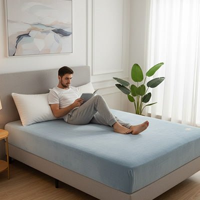 Hausse de matelas en velours / antidérapante - Splendide Maison