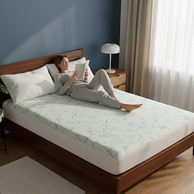Housse de matelas en bambou | Respirante Imperméable - Splendide Maison