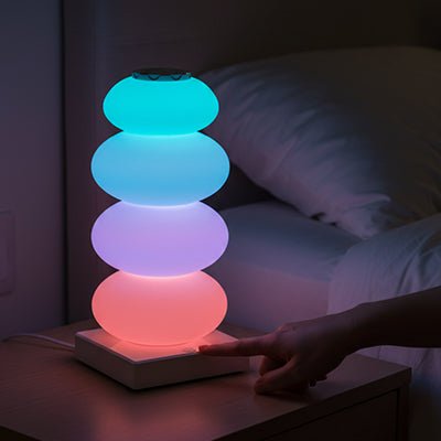 lampe de chevet ambiance | Tactile RGB 16 couleurs - Splendide Maison