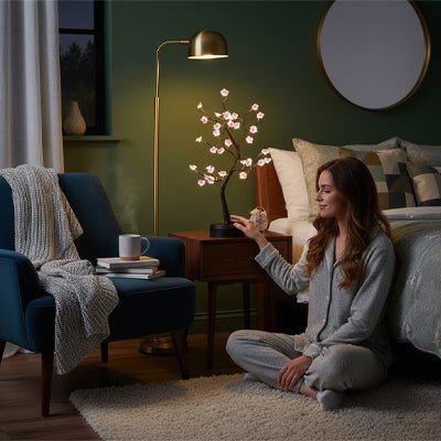 LAMPE DE CHEVET DESIGN/NOBLE - Splendide Maison