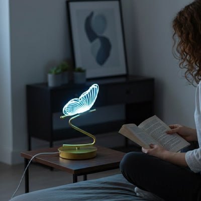 lampe de table design / papillon - Splendide Maison