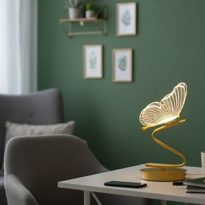 lampe de table design / papillon - Splendide Maison