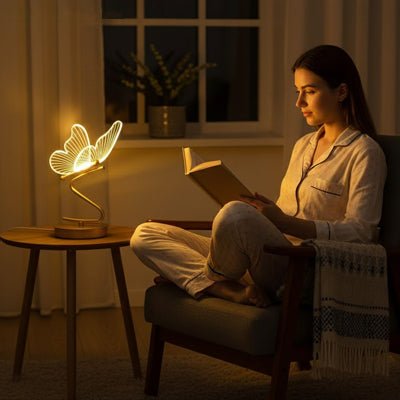 lampe de table design / papillon - Splendide Maison