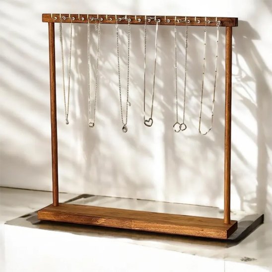 Porte bijoux | bois massif  oranisateur