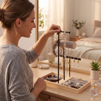 Porte bijoux pratique